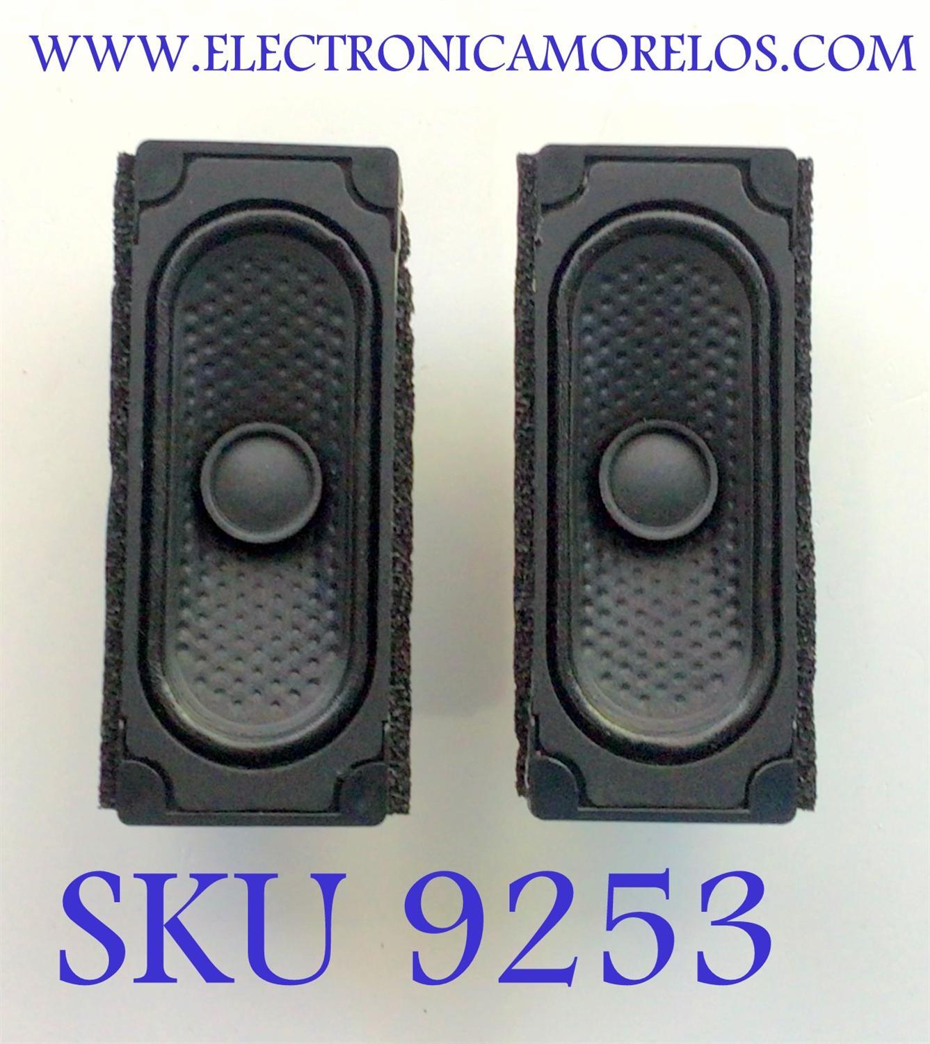 KIT DE BOCINAS (2PZS) LG / NUMERO DE PARTE EAB64048403 / N1G29F / 6Ω  5/7W  / MODELO 27LP600BPU